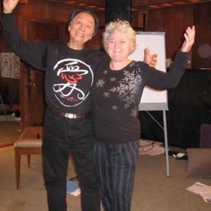 With Chungliang at Esalen, California